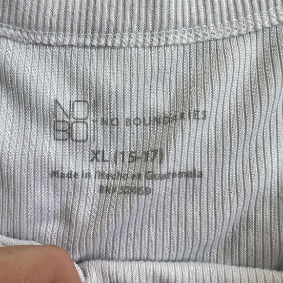 No Boundaries Women's XL‎ White Long Sleeve Top - Picture 2 of 2